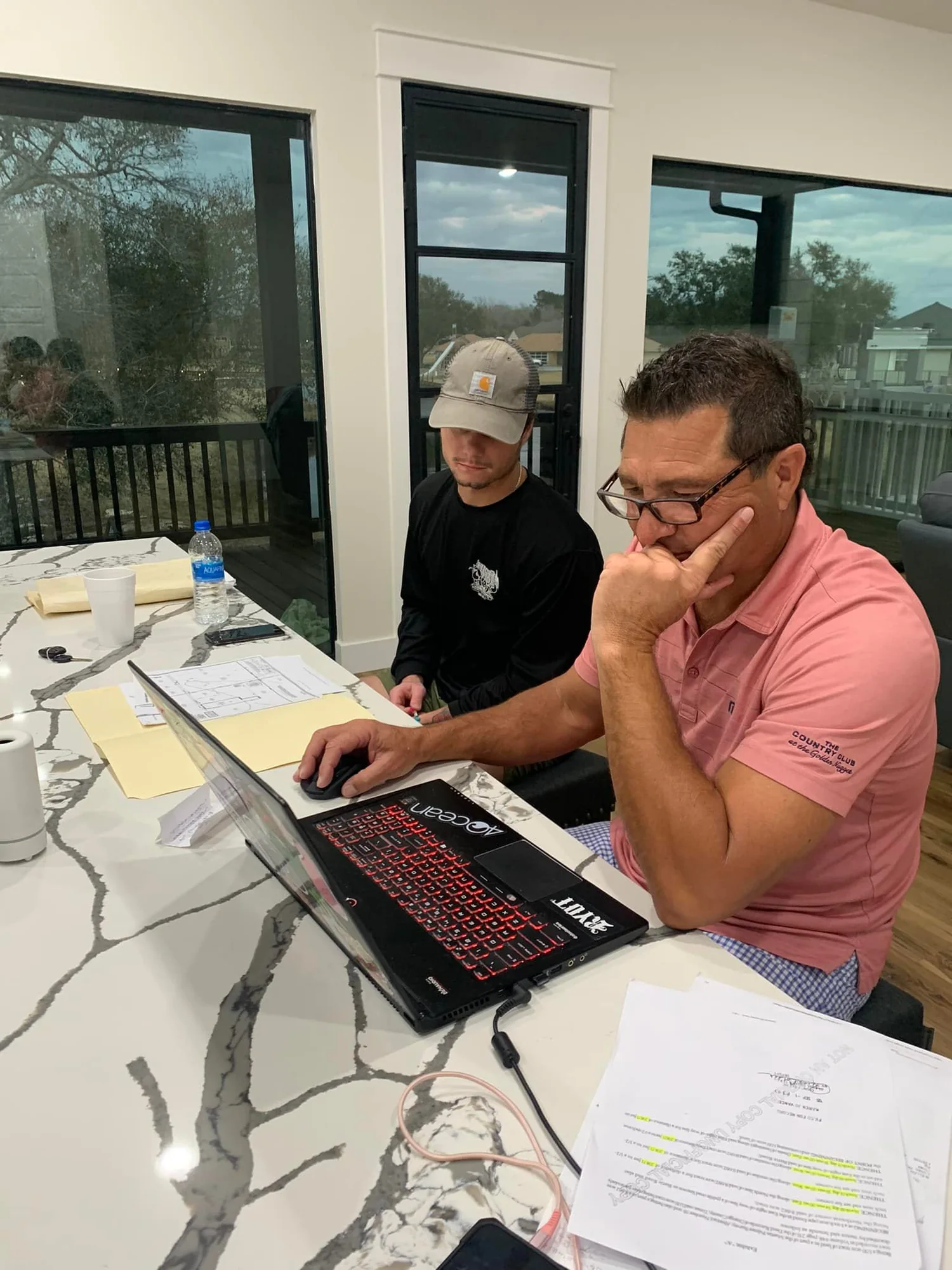 Land Development Support, professional surveying team at work